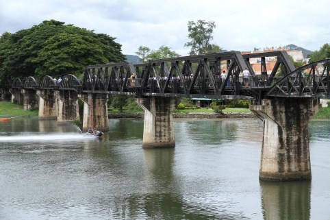 Bridge over the river Kwai - Source: Flickr, Brian Fagan