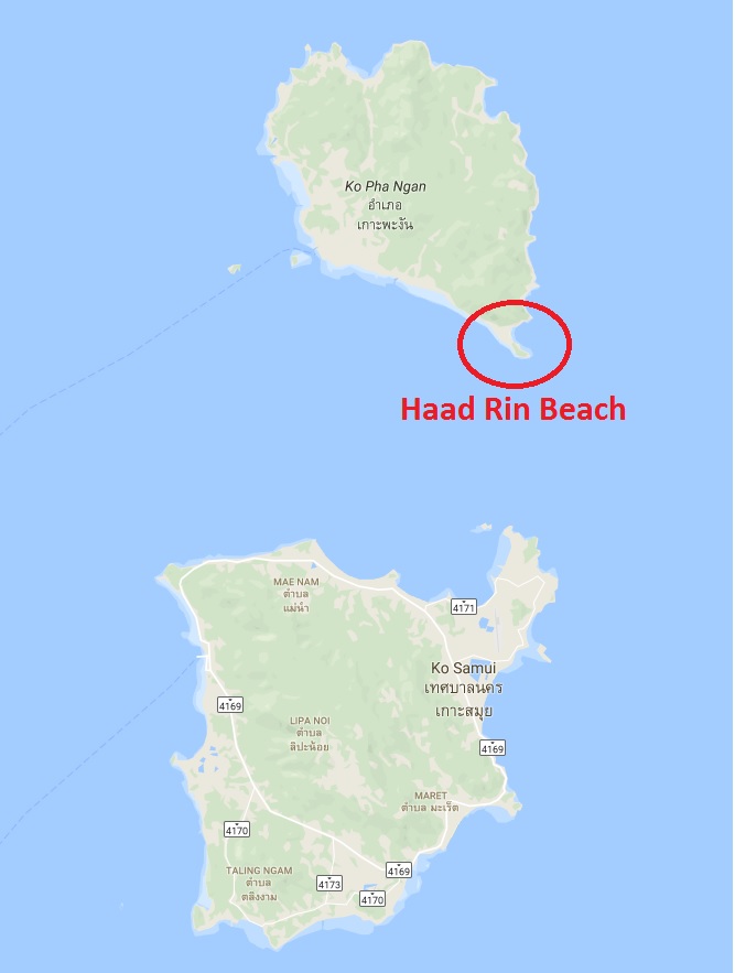 Haad Rin Beach