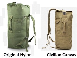 US army (style) duffle bag