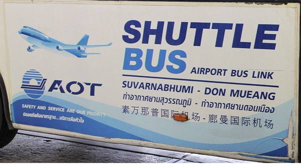 Shuttle bus Suvarnabhumi - Don Mueang